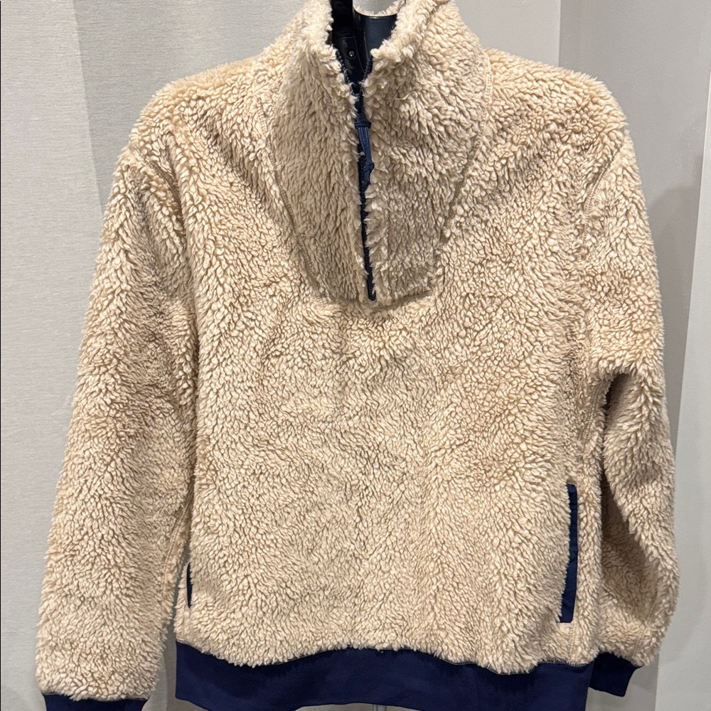Cozy Cream Sherpa Pullover